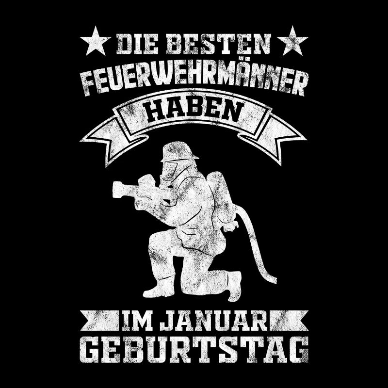 Feuerwehrmann Geburtstag Januar Geschenk