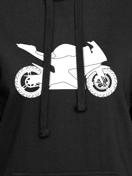 Moto da corsa silhouette