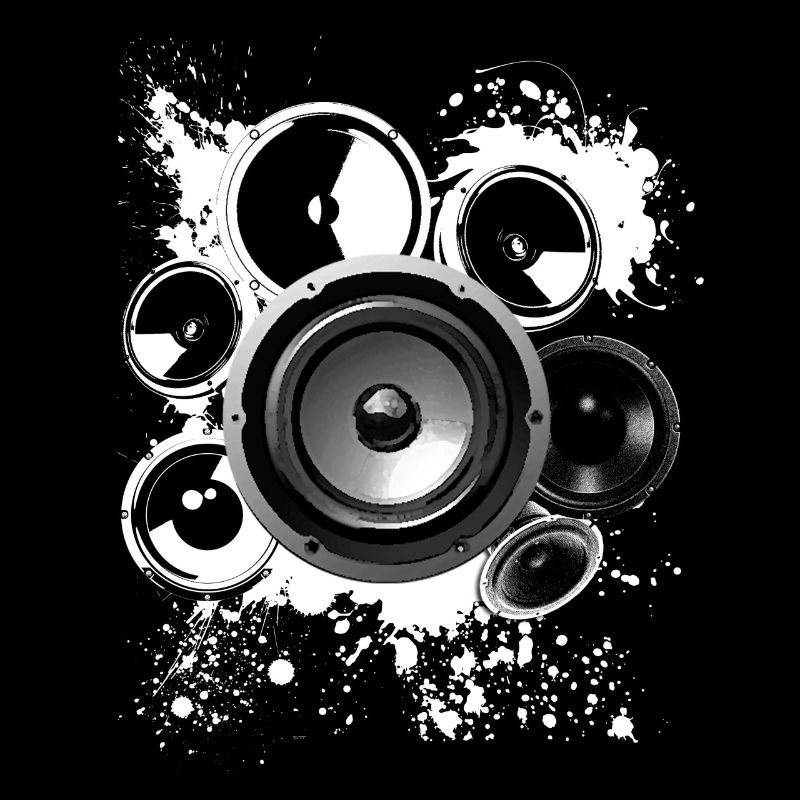 Dark Techno Loudspeaker EDM