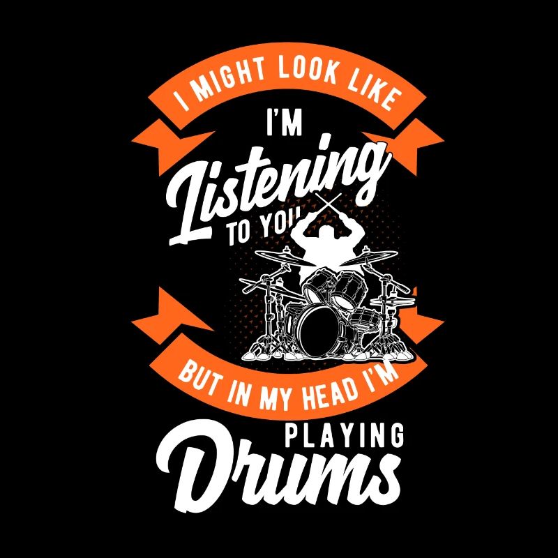 Schlagzeug Schlagzeuger Drummer Geschenk