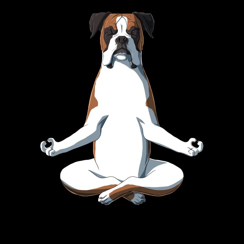 Yoga Boxer Hund