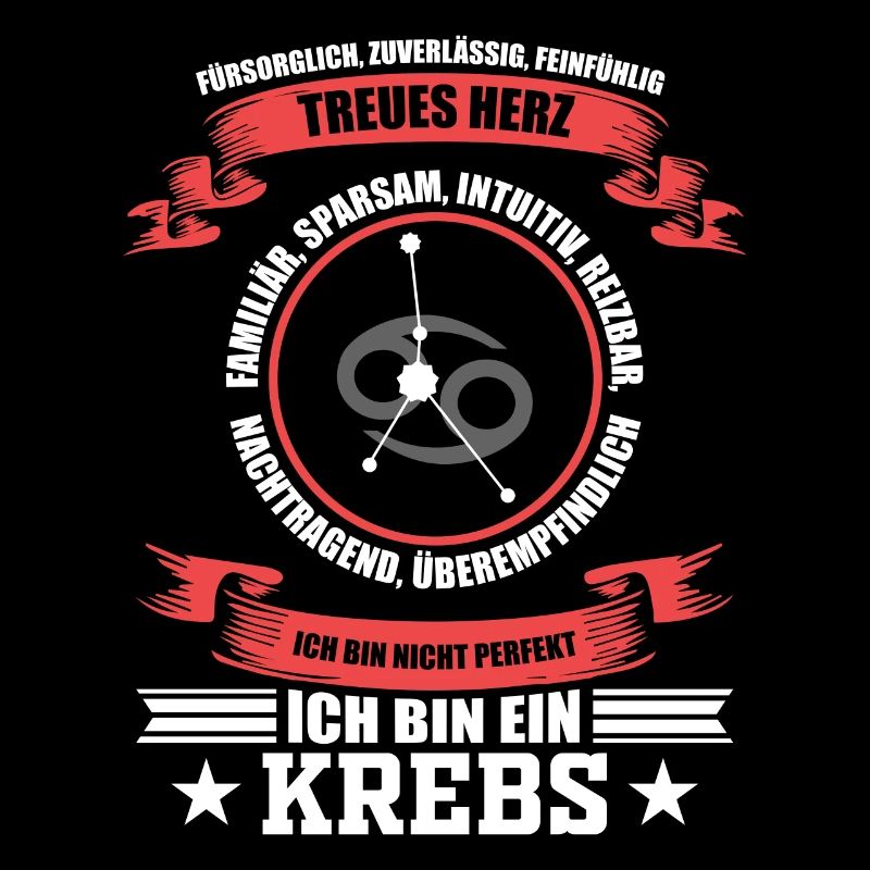 Lustiges Sternzeichen Krebs Geschenk