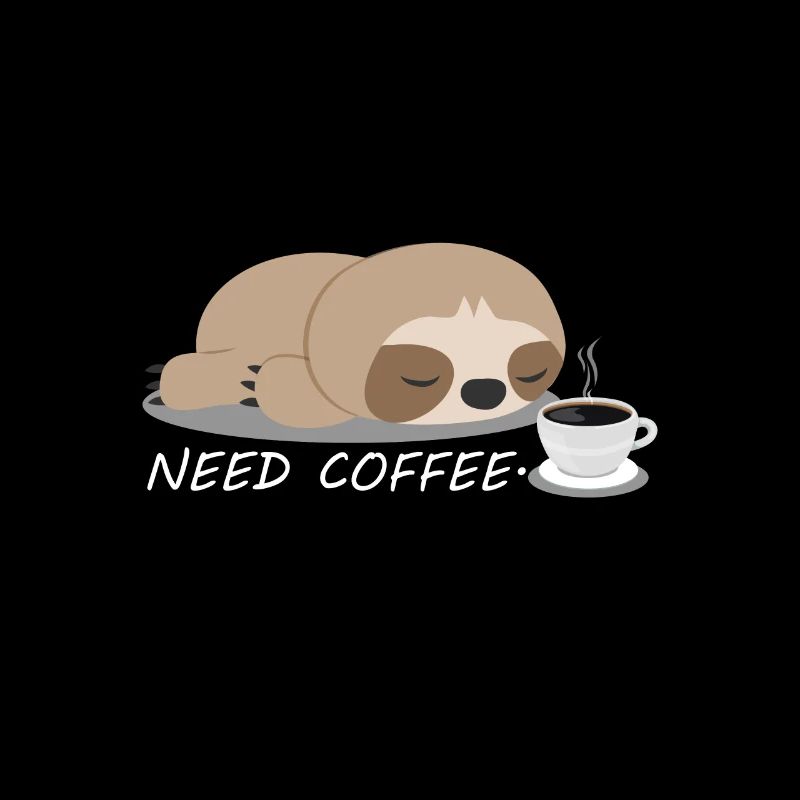 Faultier Kaffee Tier