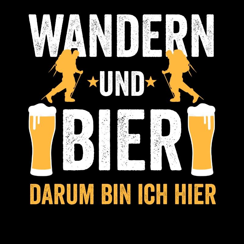 Wandern Bier Wanderer Wandersport