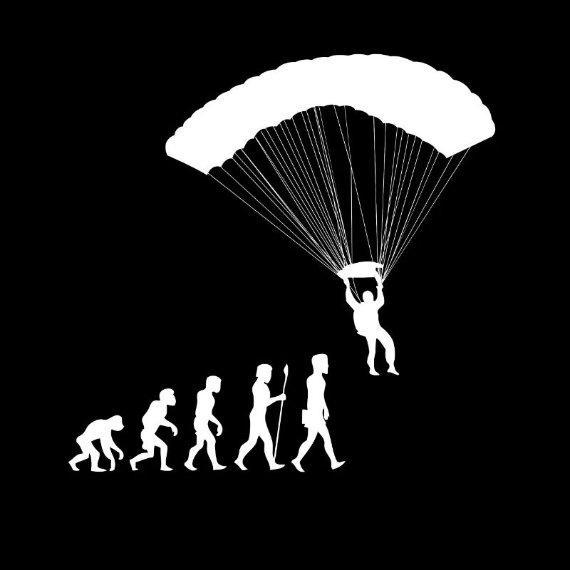 Gleitschirmfliegen Evolution Fallschirm Luftsport