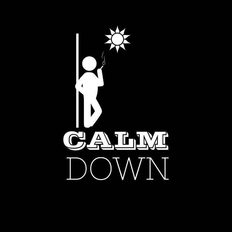 Calm Down - Raucher Arbeit Kollegen Zigarette
