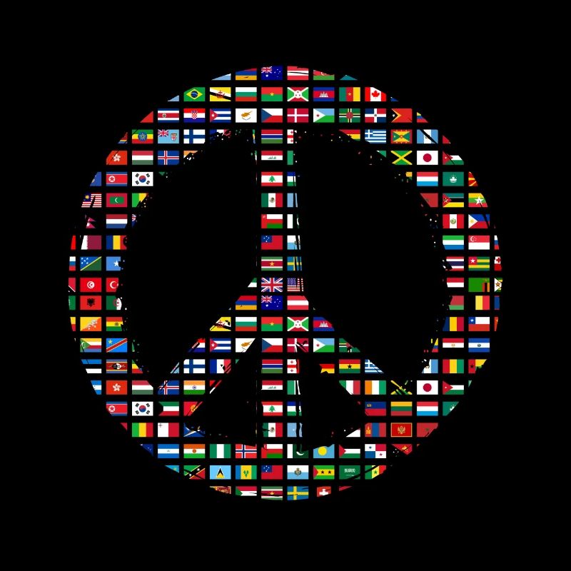 Peace sign war