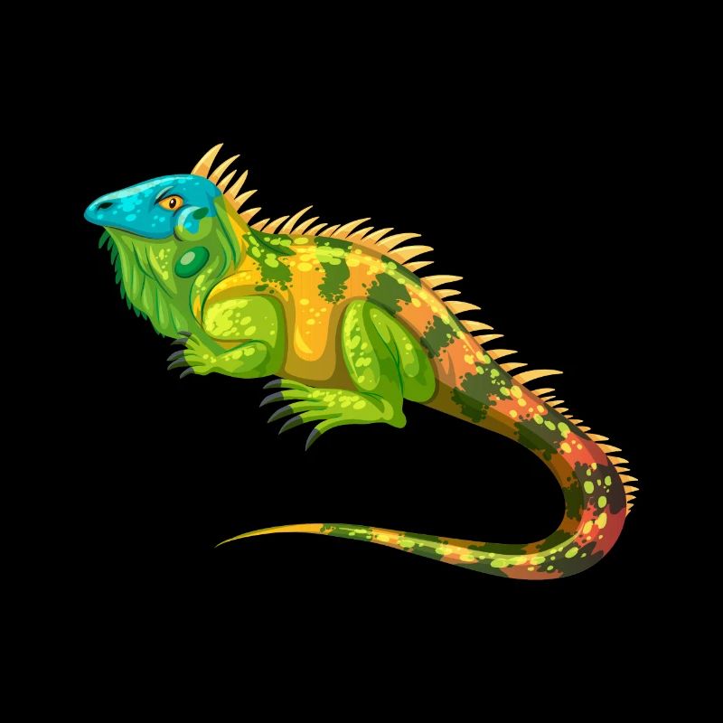 Amateurs de reptiles d'iguane