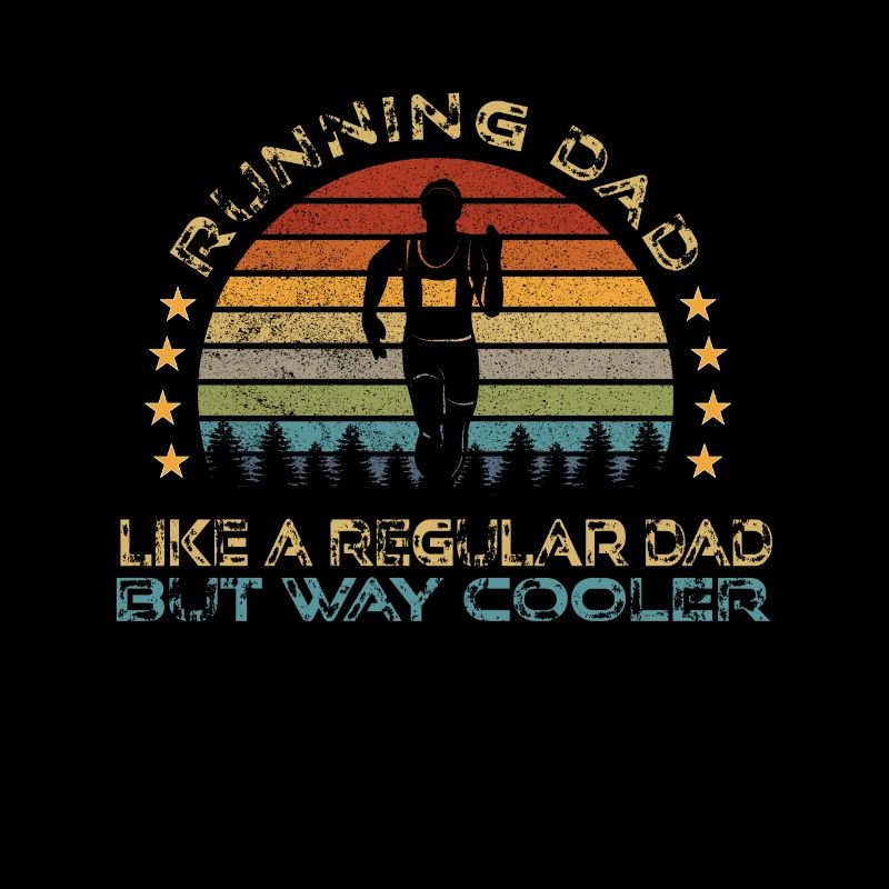 Running Runner Läufer Marathon Dad Geschenk