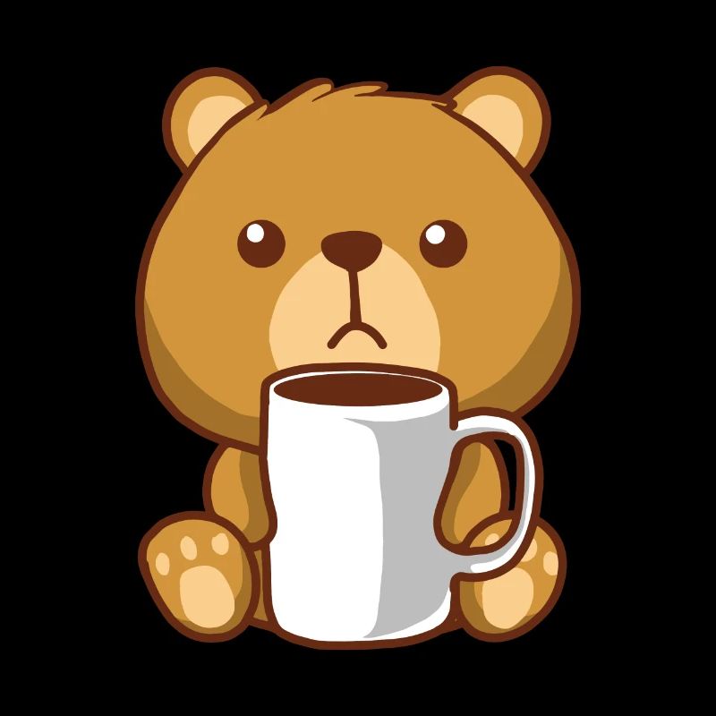 Braunbär Bär Kaffee Bärchen