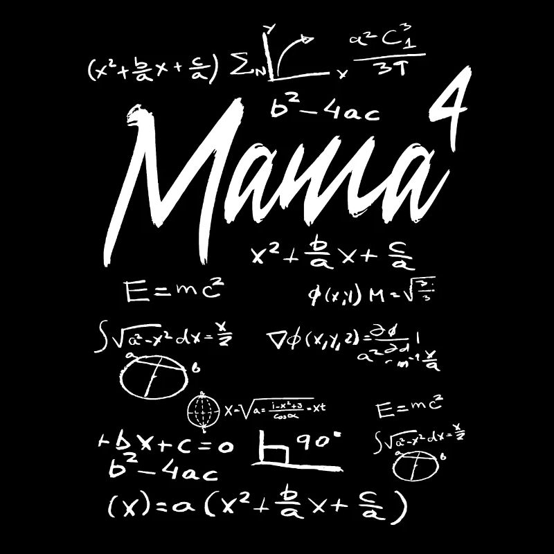 Maman haute 4 quadruple mère enseignante de maths
