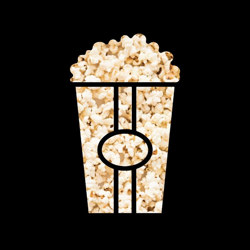 Popcorn - Sac de pop-corn rempli de pop-corn