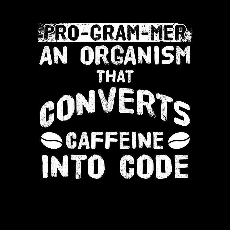 Un programmeur convertit la caféine en cadeau café code