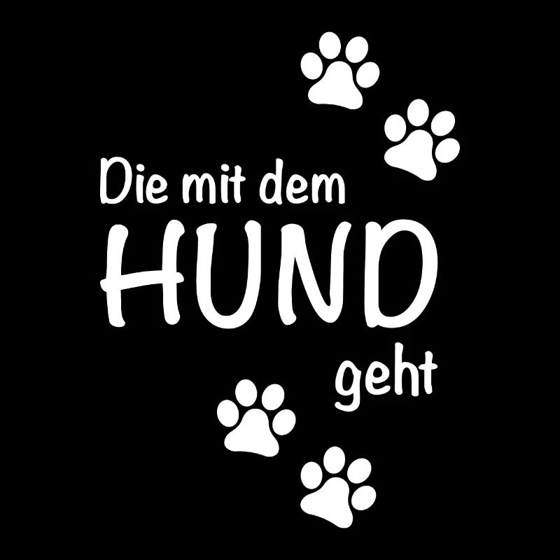 Die mit dem Hund geht