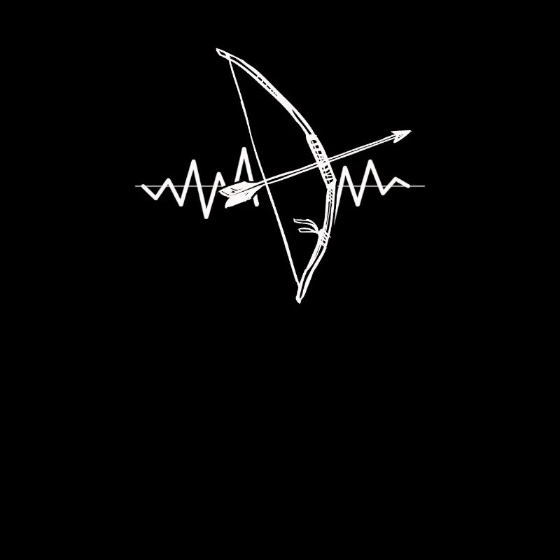 Heartbeat bow and arrow