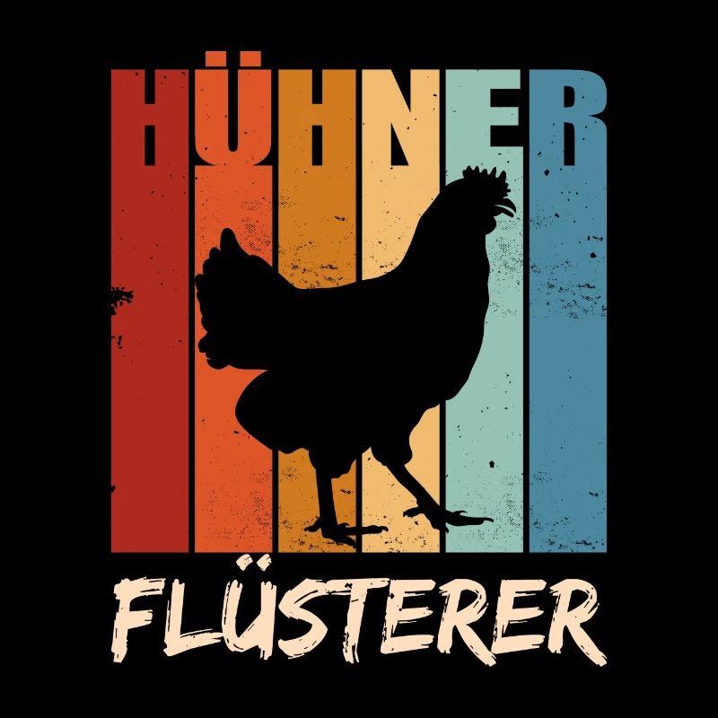 Retro Hühner Flüsterer Geschenk