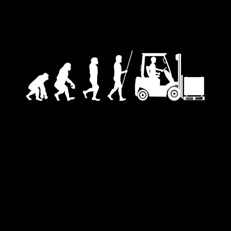 Staplerfahrer Gabelstapler Evolutions Stapler