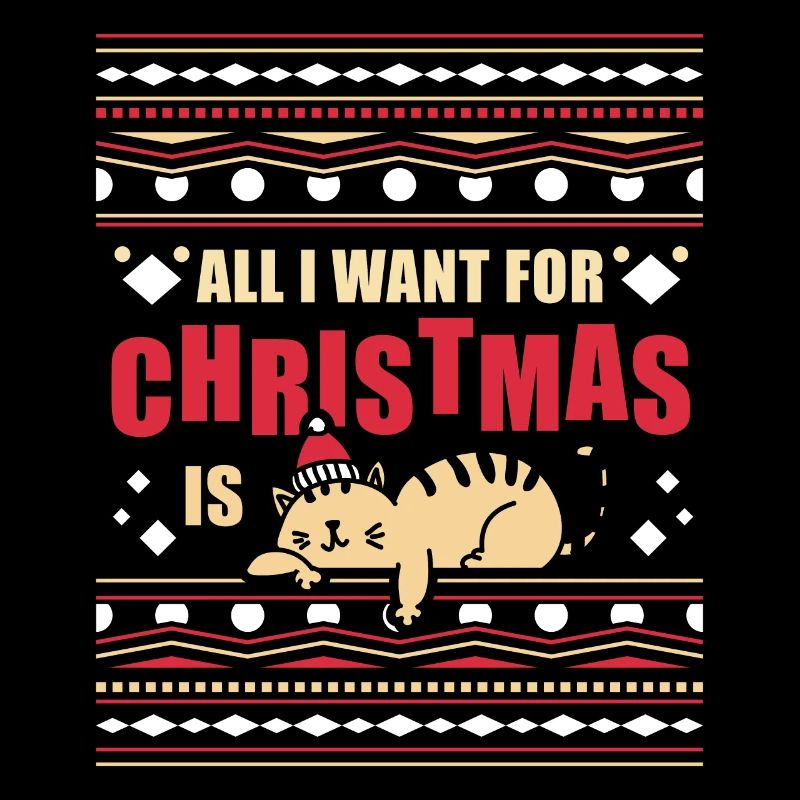 Tout ce que je veux pour Noël, c’est un pull moche pour chat