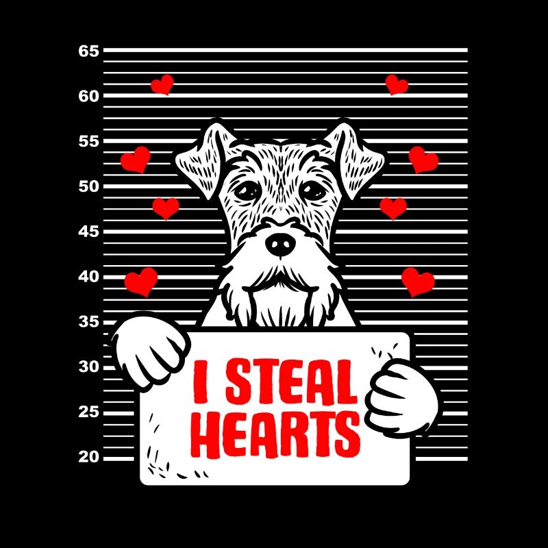 Foxterrier Drahthaar Valentinstag Hundebesitzer