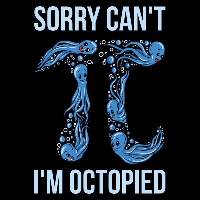 Octopi Math Pi Tag Geschenk