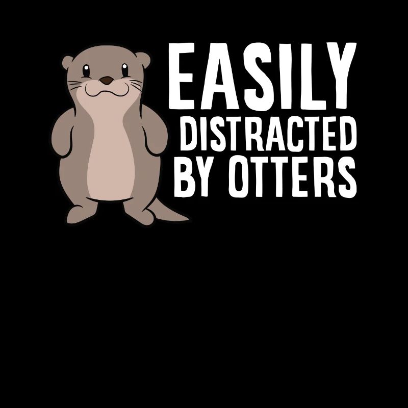 Leicht ablenkbar durch Otter Liebe Seeotter