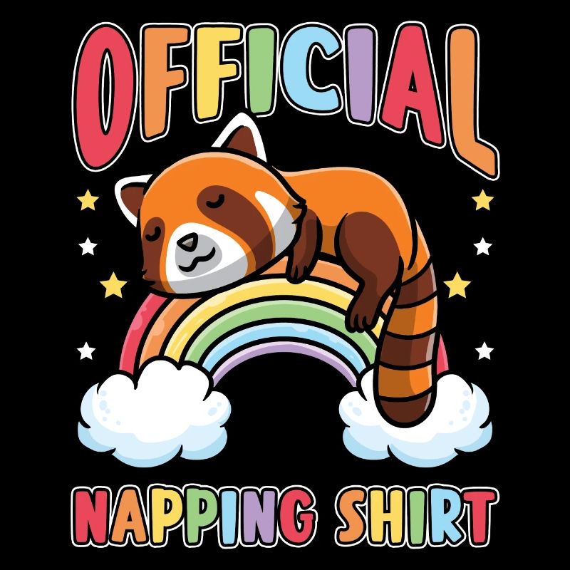 Official Sleeping Shirt Red Panda Sleeper