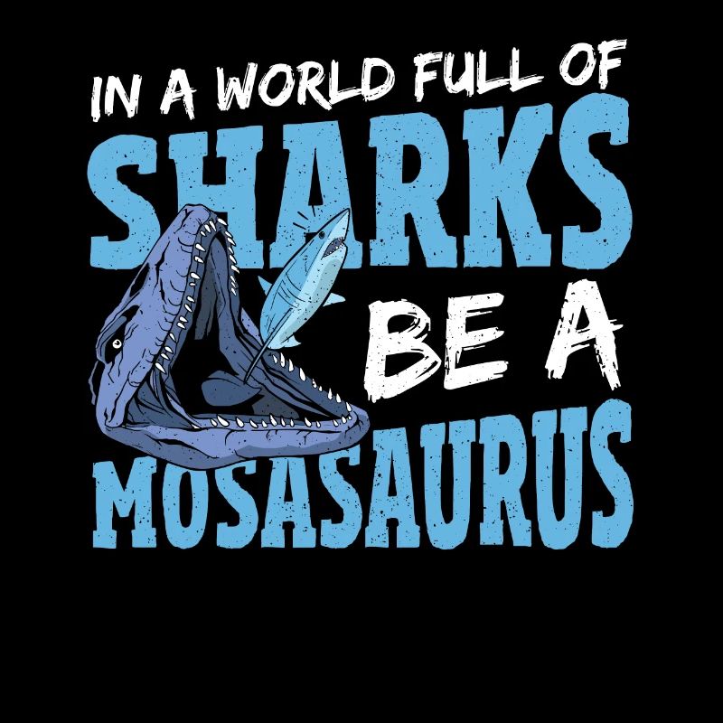Dans un monde plein de requins, soyez un Mosasaurus