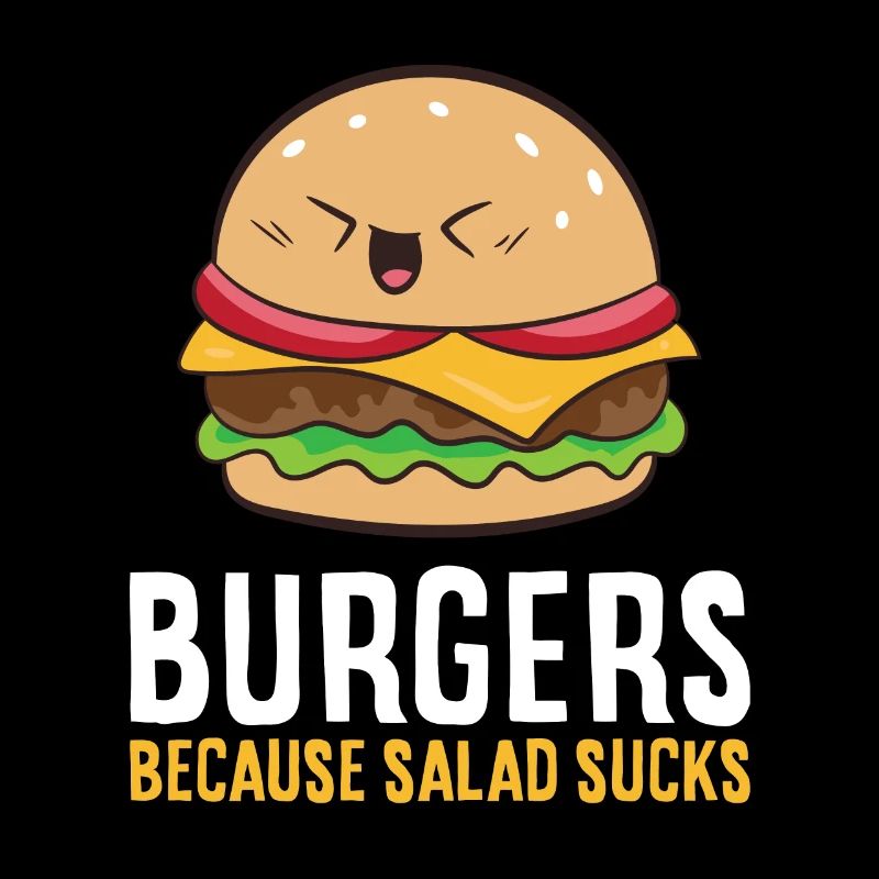 Burger parce que la merde de salade est drôle Hamburger