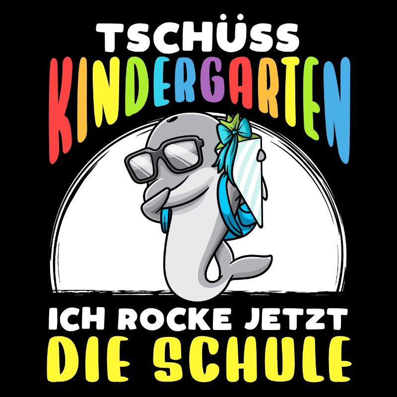 Schulkind Einschulung Delfin