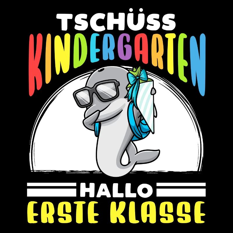 Schulkind Einschulung Delfin