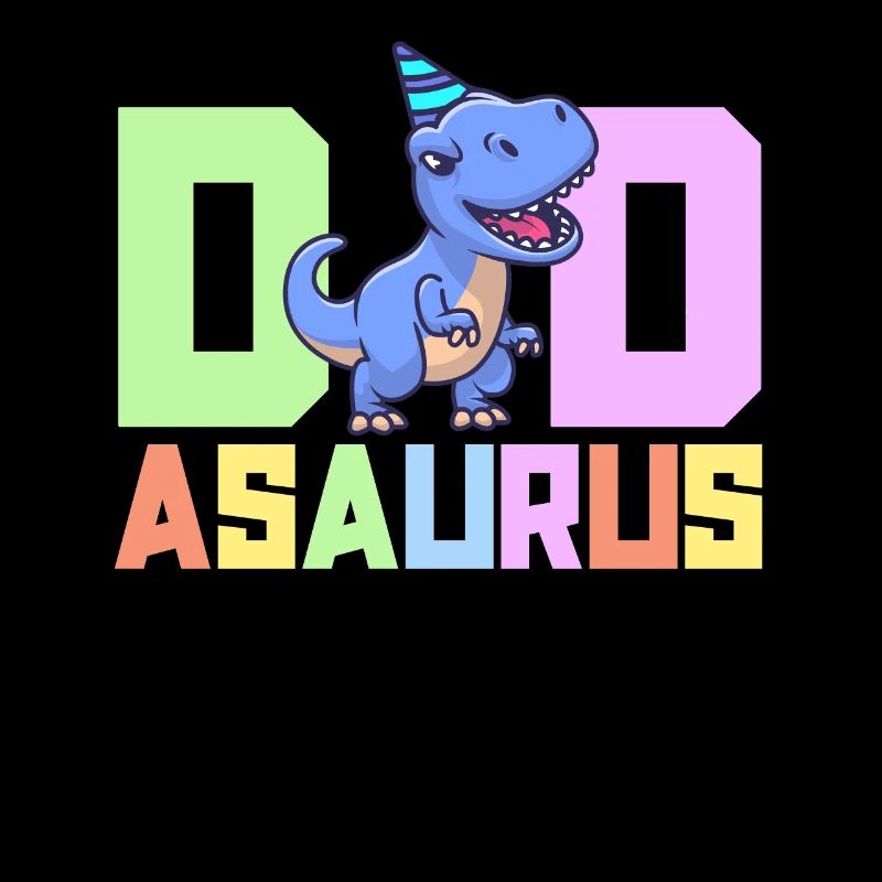 Papa Asaurus Dinosaurier Geburtstagsfeier TRex Matching