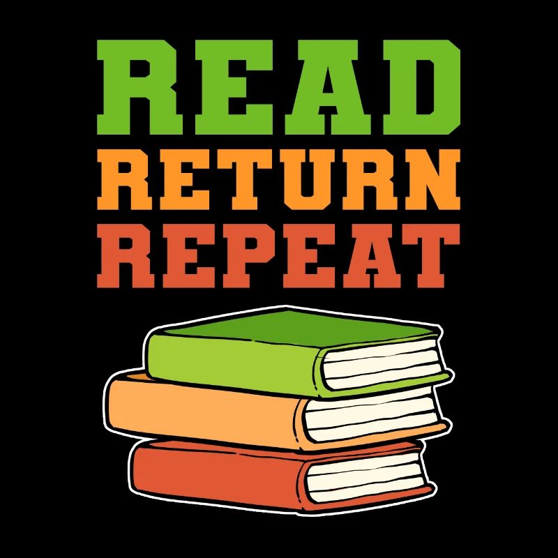Read Return Repeat Librarian Book Lover