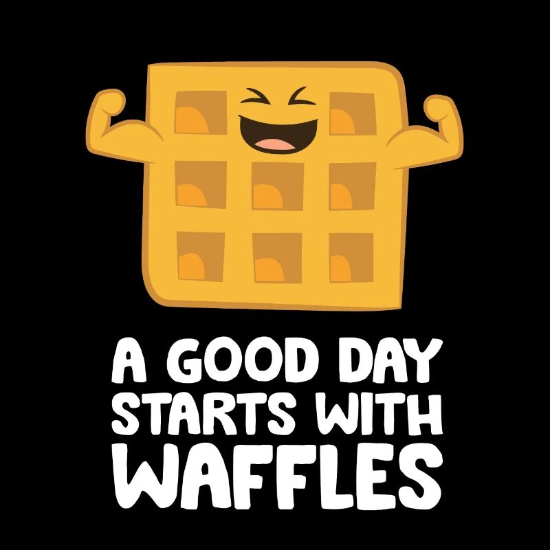 Ein guter Tag fängt mit Waffeln an
