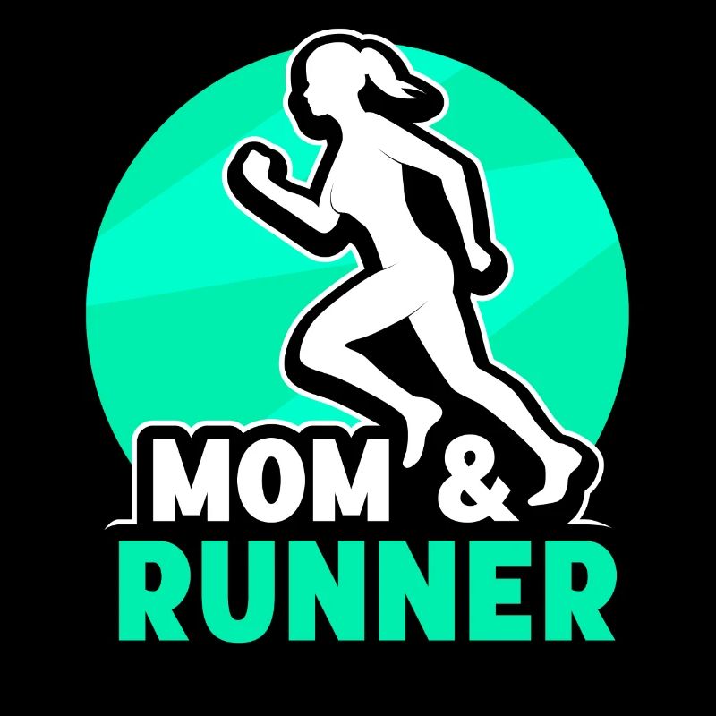 Maman et coureuse courent jogging maman