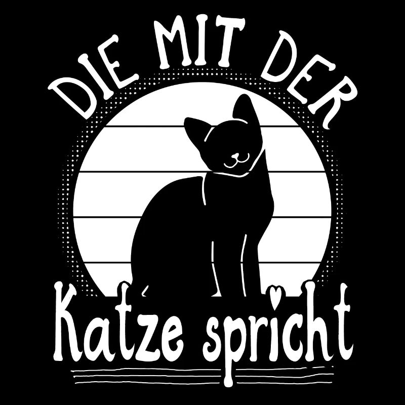 Katze Spruch Die Mit Der Katze Spricht