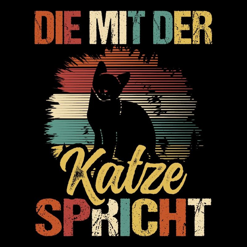 Katze Spruch Die Mit Der Katze Spricht
