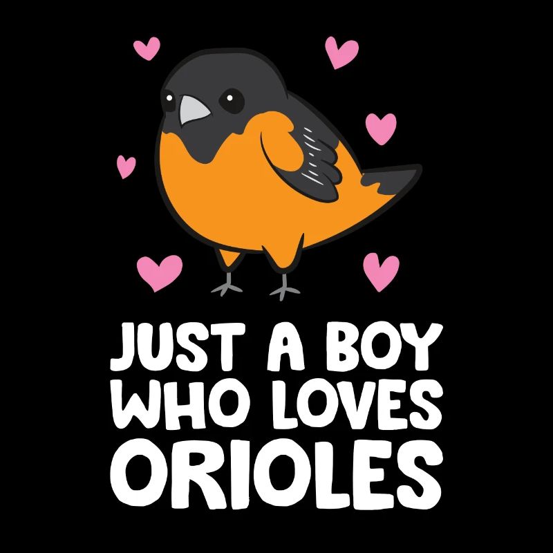 Nur ein Junge, der die Orioles liebt