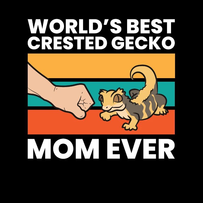 Die beste Schopfgecko-Mutter der Welt