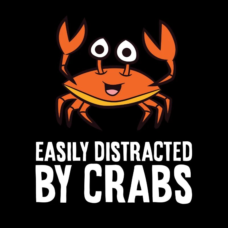 Crab Lover Easily Distracted By Crabs