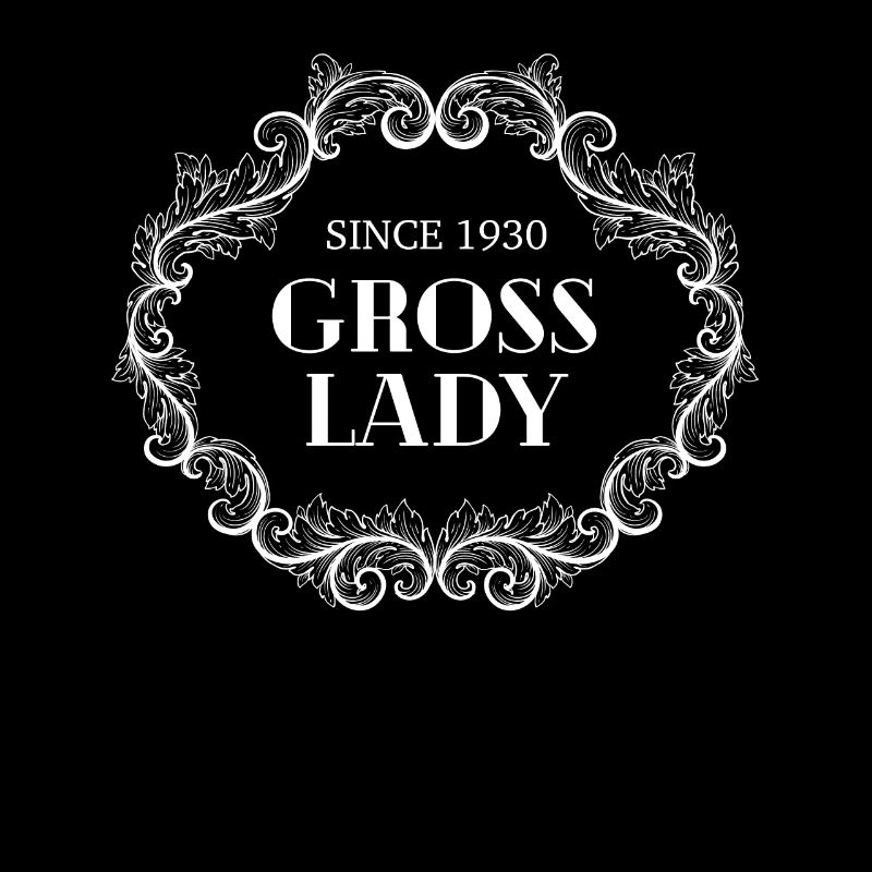 Lustige Geburtstags-Bruttodame seit 1930