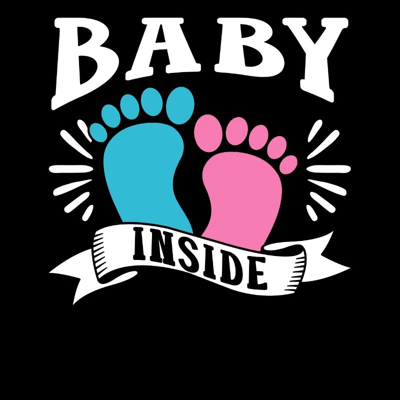 Bébé à l’intérieur Annonce enceinte Bébé à l’intérieur