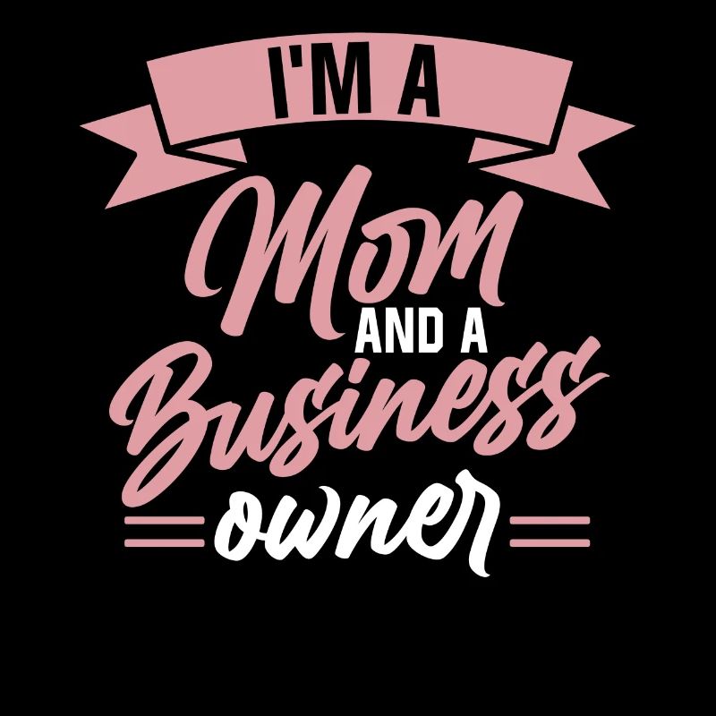 Ich Bin Eine Mutter Und Eine Geschäftsinhaberin