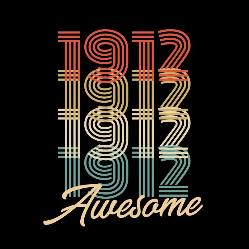 Drôle d’anniversaire génial 1912
