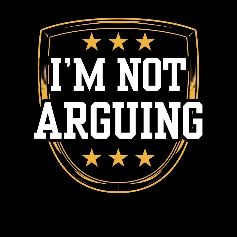 Je ne discute pas d’argument