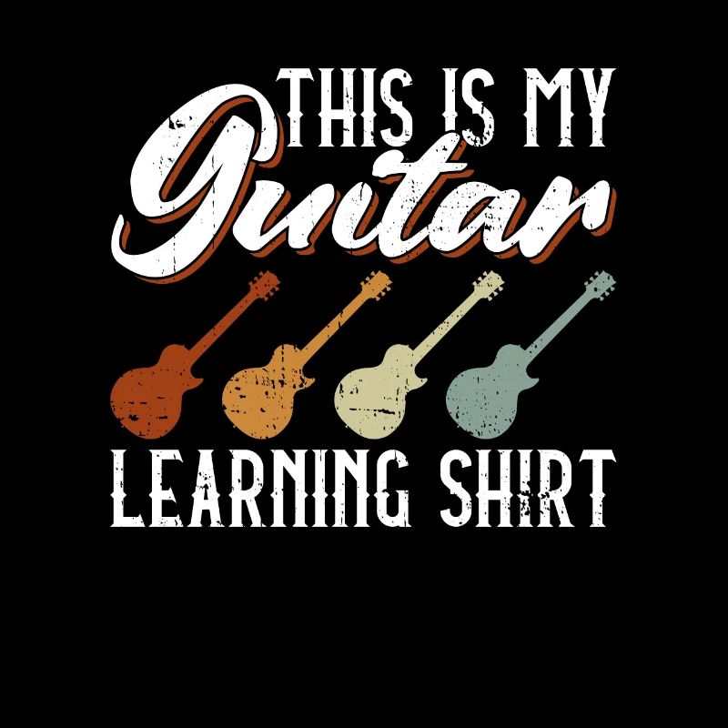This Is My Guitar Learning Shirt - E-Gitarre