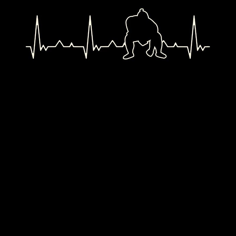 Sumo. Herz. Liebe. Ekg. Impuls. Schlagen.