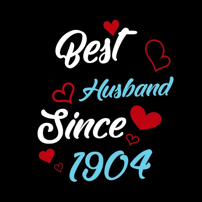 Bester Ehemann seit 1904 Hochzeit