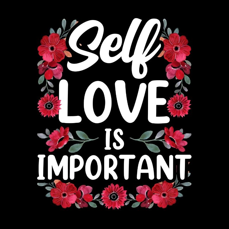 L’amour de soi est important L’amour de soi doux positif