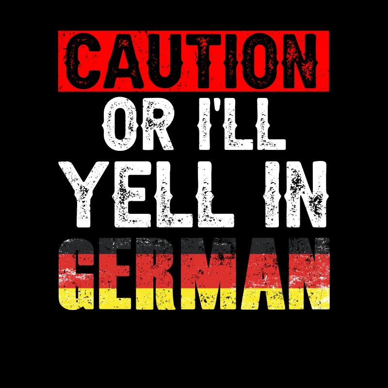 Vorsicht Oder Ich Schreie Auf Deutsch Deutschland