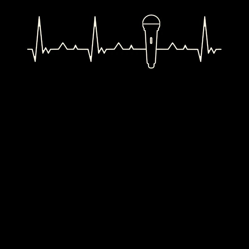 Micrófono. Corazón. Amor. Ekg. Legumbres.